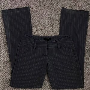 My Michelle Black Pinstripe low rise pants vintage